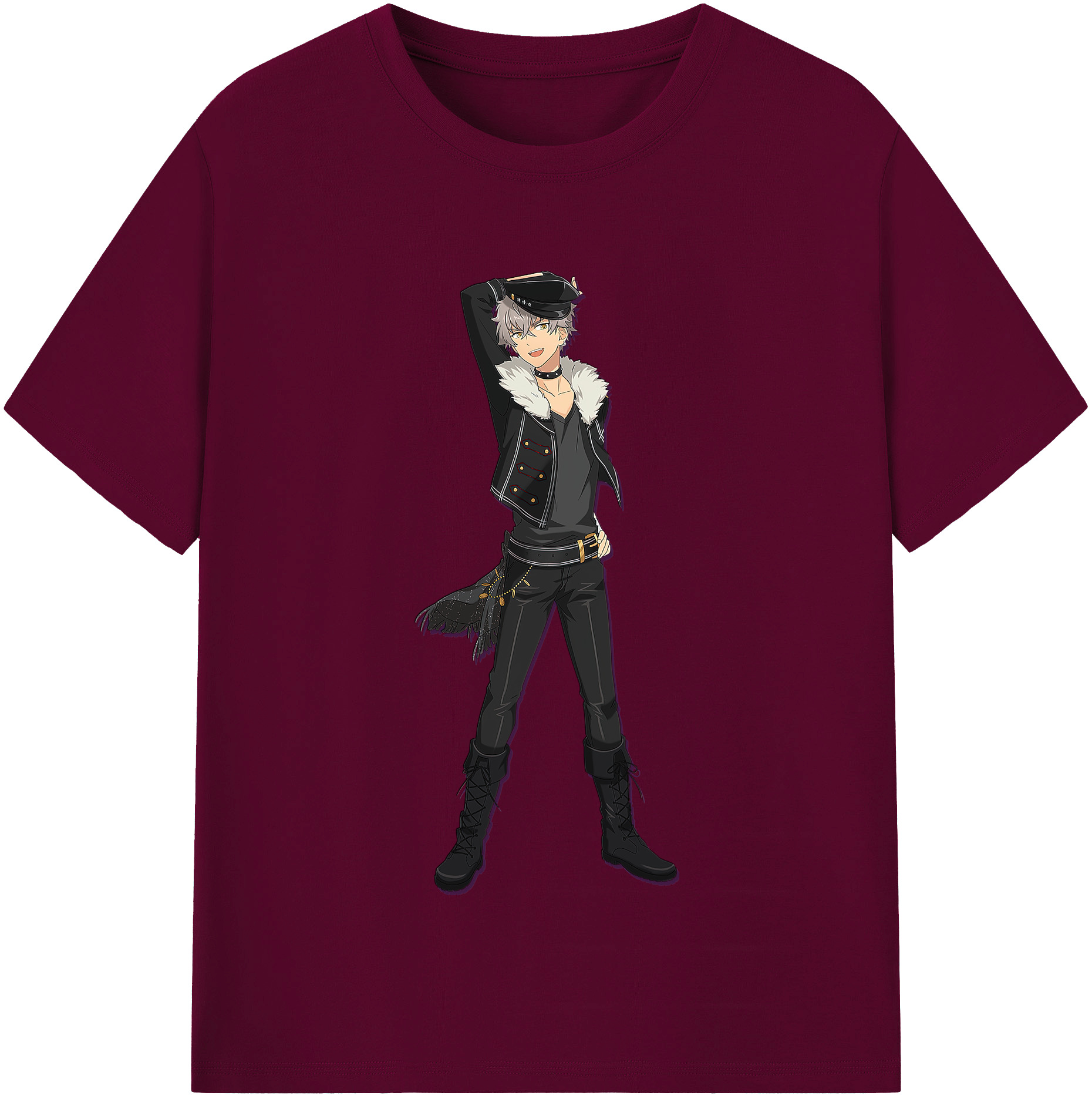 （画像用） あんさんぶるスターズ! Ensemble Stars レディースカジュアルプリントTシャツ（綿100％）